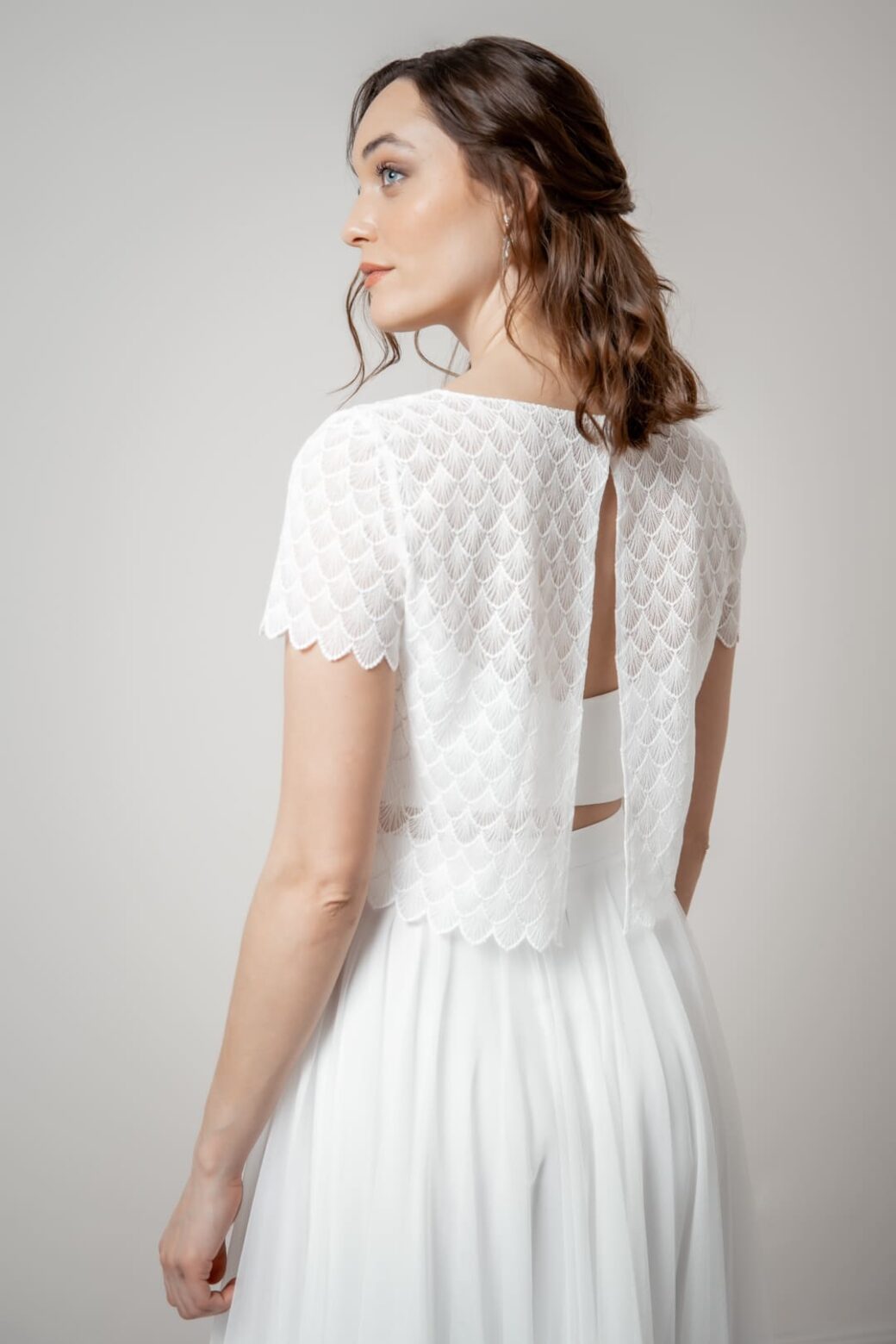 Doli Spitzenoberteil – noni Brautmode für das Standesamt